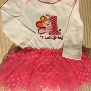 My 1st Thanksgiving Onesie
